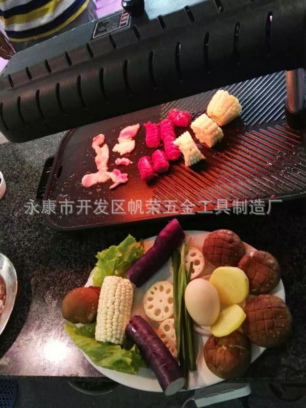 新款韓式多功能電烤爐 家用紅外線電烤盤 無煙商用燒烤機環(huán)保認證