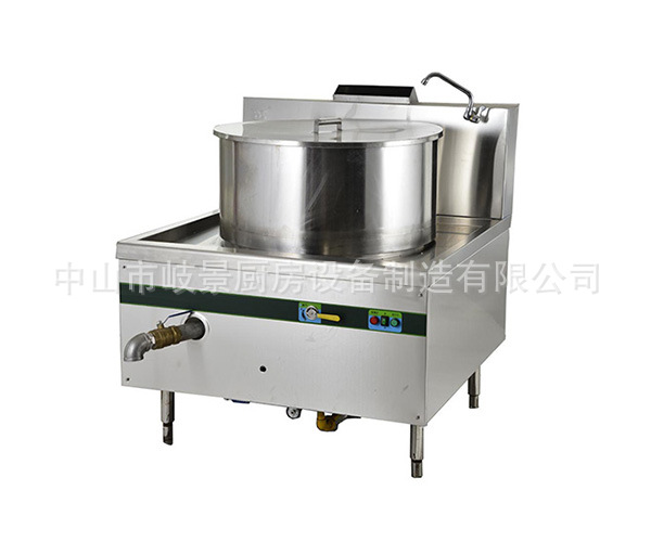 單/雙頭大鍋炒爐 工廠、酒店、學校廚房設(shè)備 不銹鋼 燃氣式大炒灶