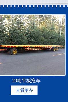廠家直銷 商用加長(zhǎng)平板拖車 定做液壓平板牽引運(yùn)輸拖車批發(fā)